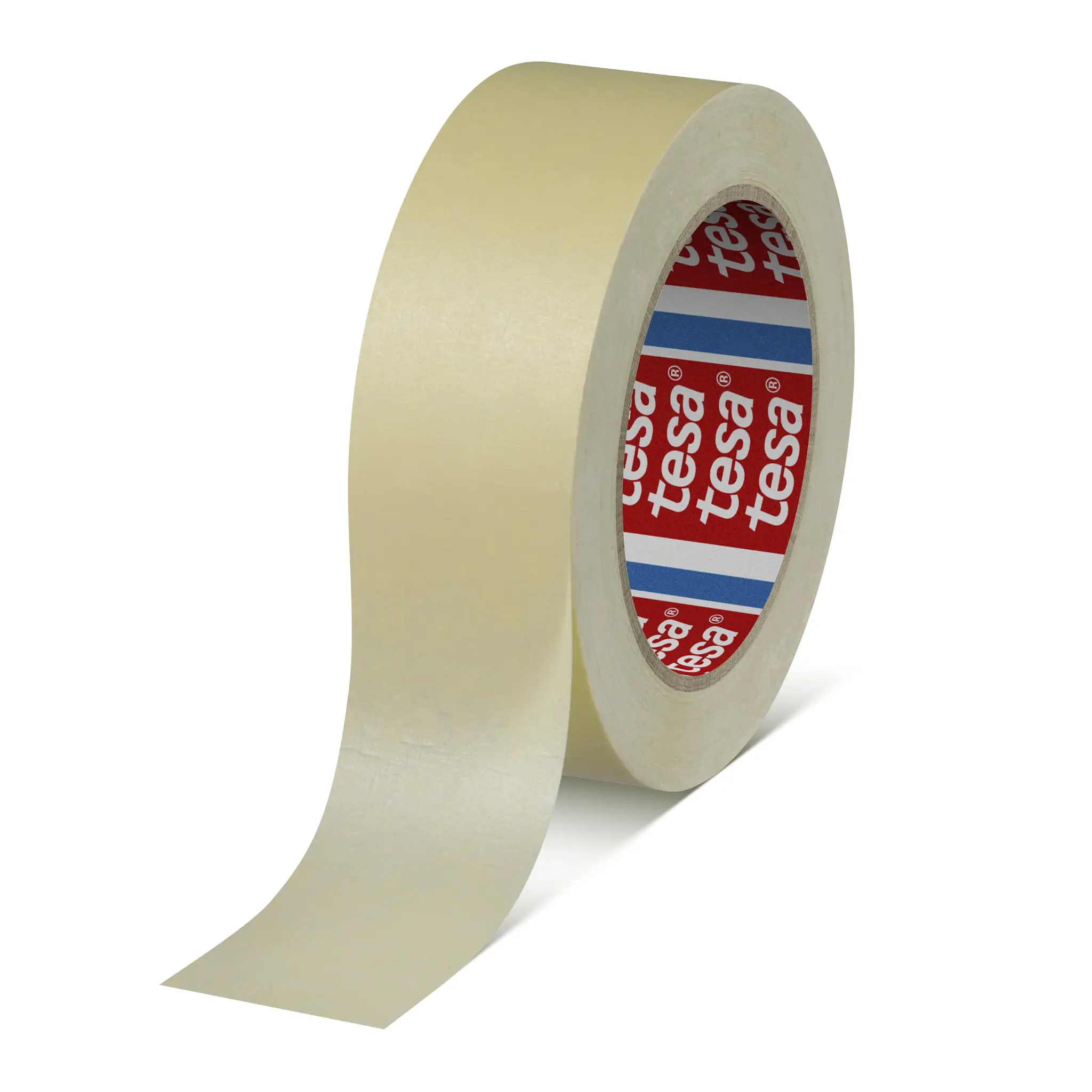 Produktfoto 1 von Tesa Papier Abdeckband Gelb, Stärke 0.13 mm Gummi-Kleber 38 mm x 50 m