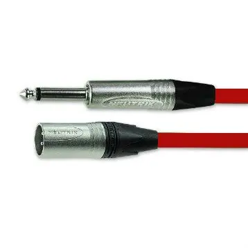 Produktfoto 1 von Van Damme Stecker XLR-Kabel XLR3 Stecker 5 m Rot