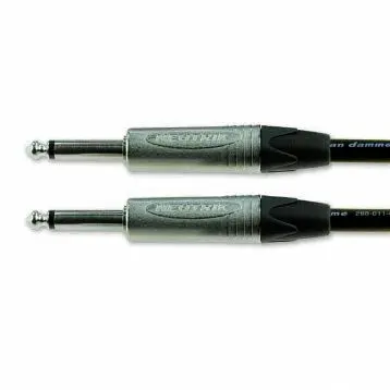 Van Damme Hilfskabel, Monostecker / Monostecker Stecker Stecker L. 3 m Schwarz