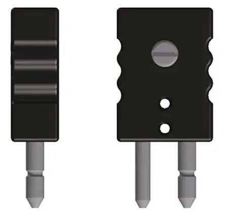 Produktfoto 1 von Reckmann Standardgröße Thermoelement-Steckverbinder Stecker für Thermoelement Typ S