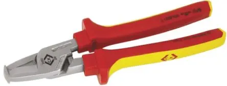 Produktfoto 1 von CK ESD-Sicherheit Glatt Drahtschneider 210mm / Backen 9mm, Schneidleistung 25 mm