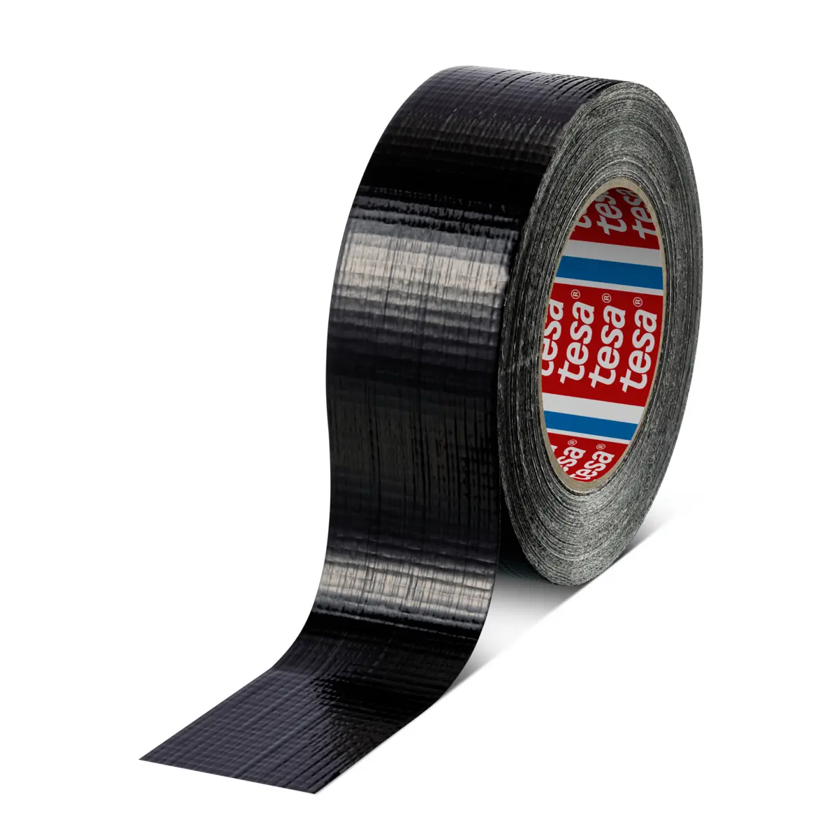 Produktfoto 1 von Tesa Tesa 4615 4615 Panzerband, Polyethylen Schwarz, 0.18 mm x 50 mm x 50 m PE-beschichtet