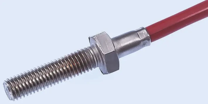 Produktfoto 1 von Electrotherm PT100 M10 Widerstandsthermometer Ø M10 x 40mm, -50°C → +400°C, 2.5m Leitung