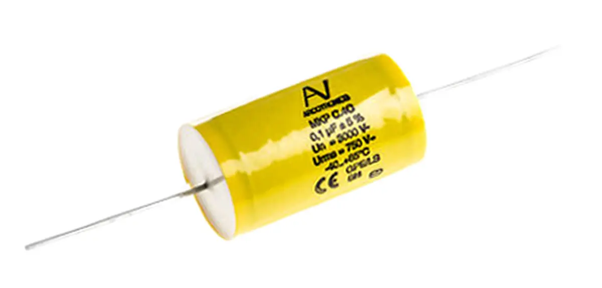 Produktfoto 1 von KEMET C4C Folienkondensator 22nF ±5% / 3kV dc, THT