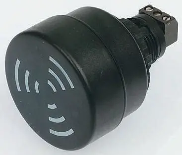 Werma 109 Akustischer Warnmelder IP65 115 V ac/dc -Ton 80dB, Ø 52 mm