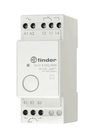 Produktfoto 1 von Finder 13 Leistungsrelais 1-poliger Umschalter DIN-Hutschiene 16A 2.5 W