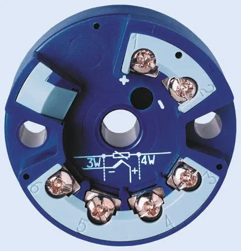 Produktfoto 1 von Jumo Temperatur-Messumformer Ø 44 mm 8 → 30 V dc für Pt100