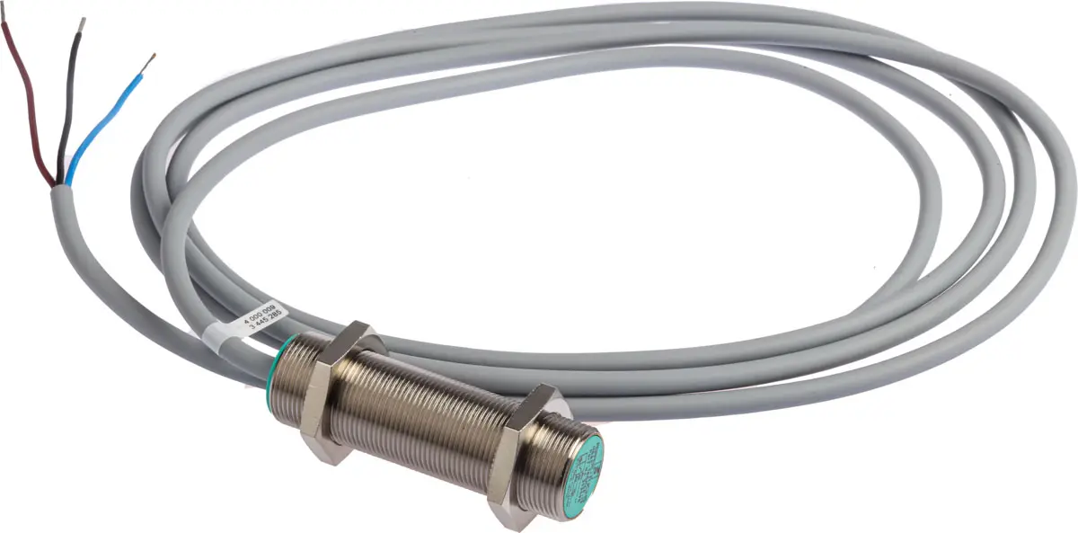 Produktfoto 1 von Pepperl + Fuchs M18 Induktiver Näherungssensor, Gewinderohr 0 bis 20 mA / 20mA 5 mm, IP67 30 V dc