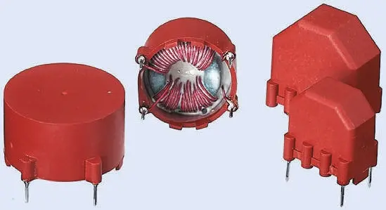 Produktfoto 1 von Wurth Elektronik WE-LF Drosselspule Ja, 1 mH 2 A mit Mangan Zink Ferrit-Kern, Einsatz Gehäuse ±30 % Sektorwicklung 18.5