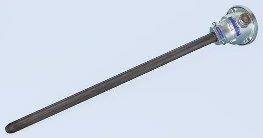 Produktfoto 1 von Reckmann Thermoelement Typ K, Ø 22mm x 500mm → +1370°C