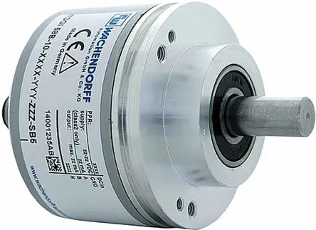 Produktfoto 1 von Wachendorff WDGI 58B Inkrementalgeber Inkremental 2500 Impulse/Umdrehung/U, 5.5V dc, 8000 U/min, TTL Invertiert, RS422