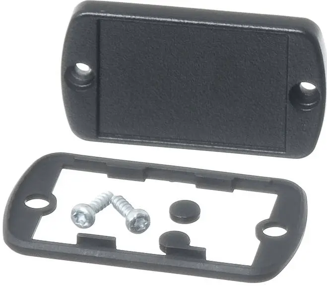 Produktfoto 1 von Bopla Aluminium Endverkleidung, Schwarz 59.6 mm 10 mm