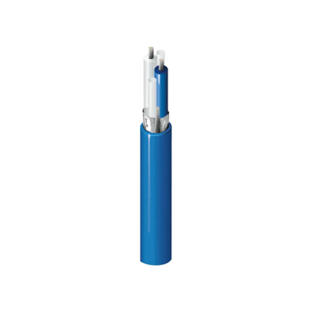 Produktfoto 1 von Belden 9271 UL1685 UL-Belastung Ungeschirmt Twin-Axialkabel Polyethylen Blau 30 m 124 Ω 6.1 mm Außen-ø