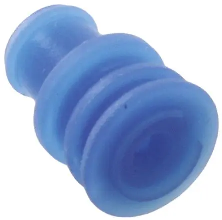 Produktfoto 1 von TE Connectivity Heavy Duty Sealed Connector Kfz-Steckverbinderdichtung, Stecker, Silikon Kabeldichtung, Blau, T. 7.9 mm
