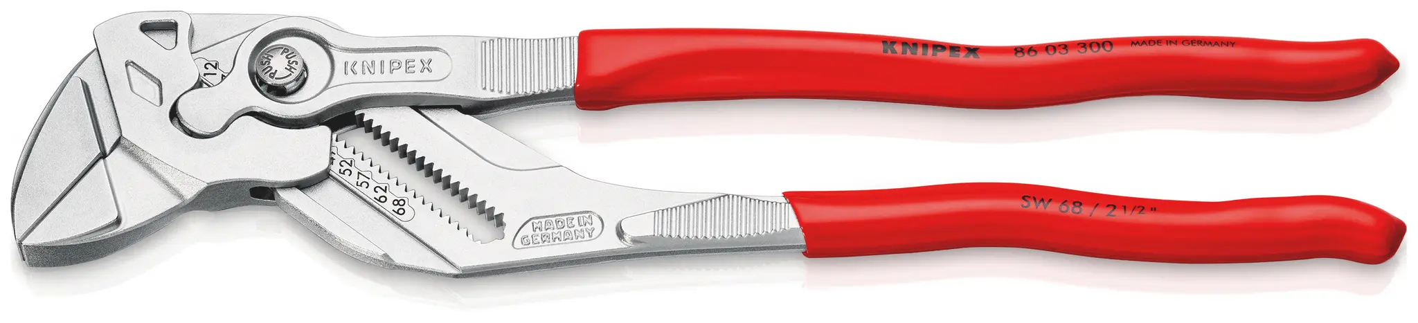 Produktfoto 1 von Knipex Zangenschlüssel Glatt 300 mm