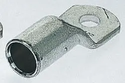 Produktfoto 1 von Klauke Ringkabelschuh, Unisoliert, Grau, 2 AWG max.AWG, aussen ø 23 mm, innen ø 10.5 mm, M10