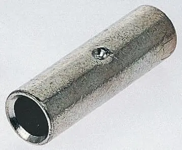 Produktfoto 1 von Klauke CU Spleißverbinder, Scharnier, Silber Unisoliert, Ø 14 mm Zinn, Ges.L 50mm