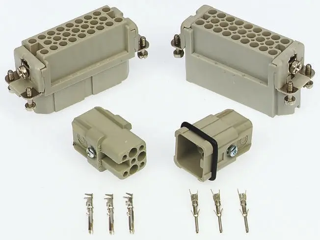 Produktfoto 1 von EPIC H-D Industrie-Steckverbinder Kontakteinsatz, 64-polig 10A Stecker