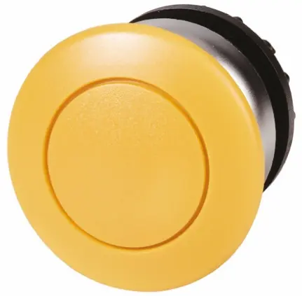 Eaton RMQ Titan M22 Drucktastenkopf Ø 22 mm, Gelb wartungsfrei Rund Rund Kunststoff, IP69