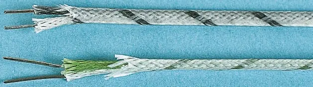 Produktfoto 1 von RS PRO Ungeschirmt Fiberglas-isoliert Thermoelementleitung für Thermoelement Typ K, L. 20m, max. +600°C