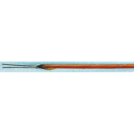 Produktfoto 1 von RS PRO Ungeschirmt Kapton-isoliert Thermoelementleitung für Thermoelement Typ K, L. 20m, max. +250°C