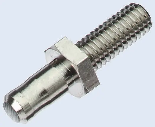 Produktfoto 1 von Staubli Kontaktstift, Messing, Silber, M6