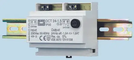 Produktfoto 1 von Block DCT DIN-Schienen Netzteil Sicherheitstrenntransformator 230V ac AC / 4.00 A 12V dc DC 48.00 W