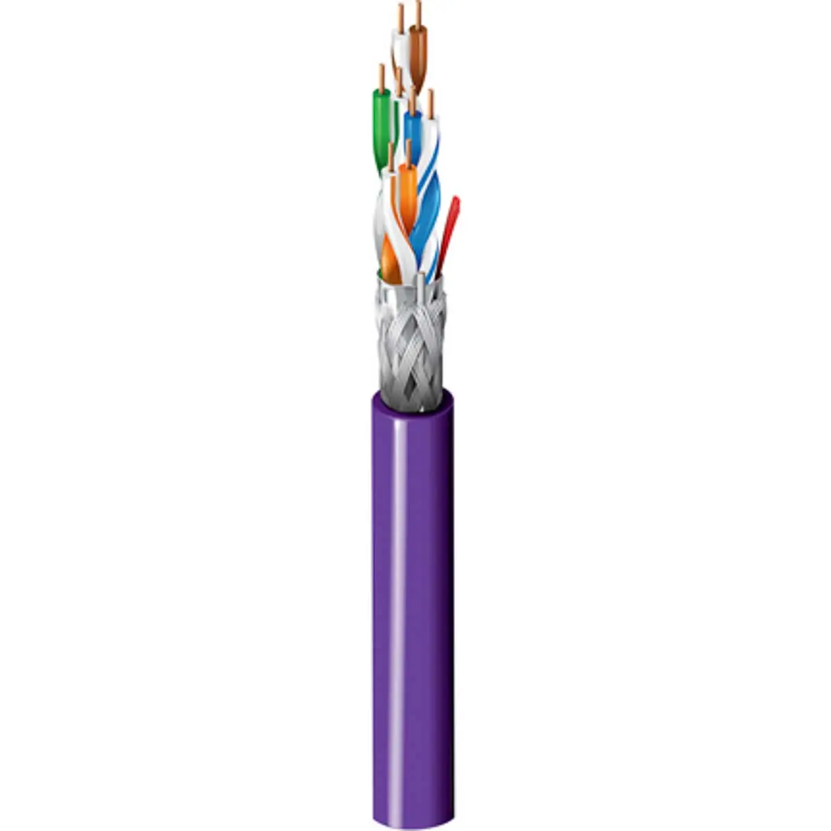 Produktfoto 1 von Belden 1633ENS Cat5e Ethernet-Kabel, 500 m, Grau Abgeschirmt Geschirmt, Aussen ø 6.3 mm Außen-ø , Raucharm halogenfrei