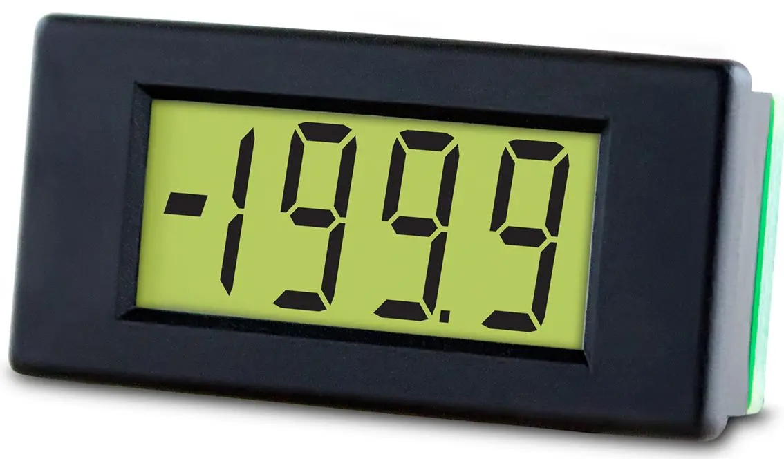 Produktfoto 1 von Lascar DPM 2AS-BL Digitales Spannungsmessgerät DC LCD-Anzeige 3-stellig / ±1 % Kalibriert, 33 mm, 15 mm, 13.6 mm
