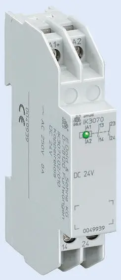 Produktfoto 1 von Dold IK 3070 Hilfsschütz, 400V / 8 A 2 Schließer Stillson-Rohr 2-Hilfskontakte