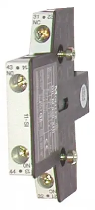 Produktfoto 1 von Eaton DILM250 - DILH2600 Hilfskontakt 2-polig Seitlich, 1 Schließer/1 Öffner mit Schraube Anschluss 10 A, 500V ac