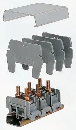 Produktfoto 1 von Entrelec CPP Abdeckung für DIN-Schienen-Klemmenblöcke