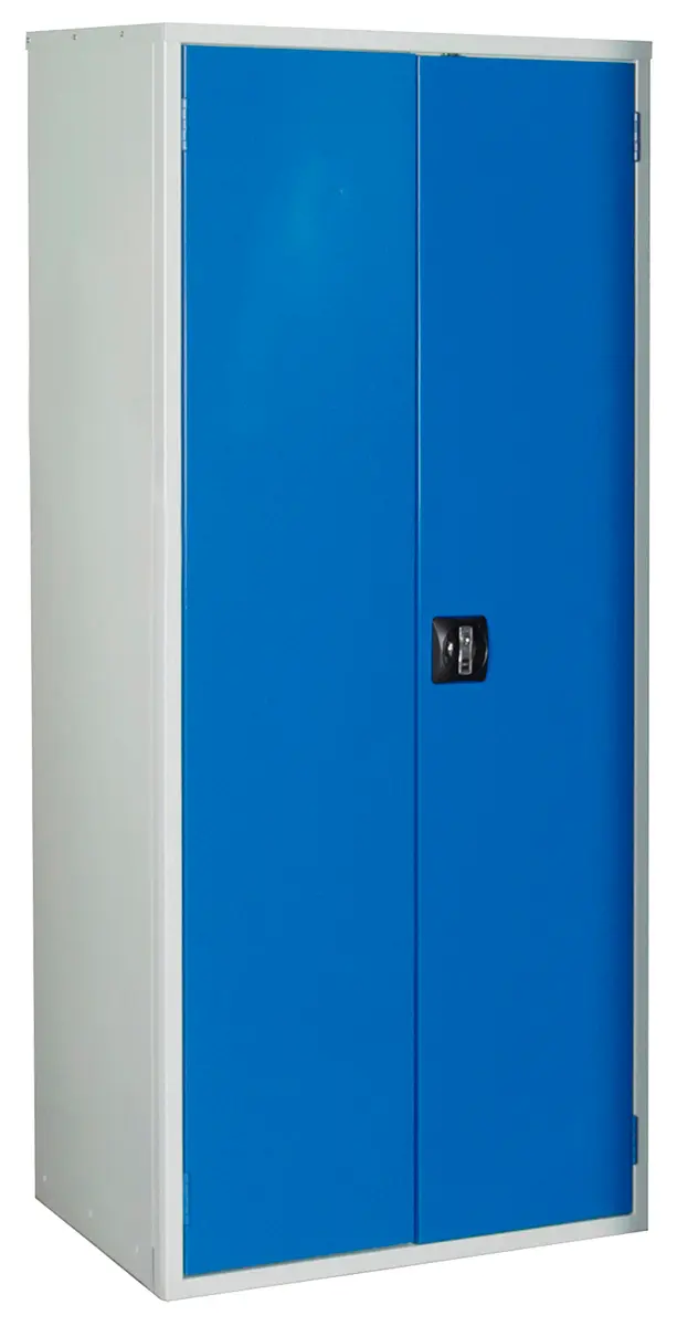 Produktfoto 1 von RS PRO Aufbewahrungsschrank Typ Schrank Freistehend 6 Regal/e 1580 mm 770 mm Ja 330 mm Stahl