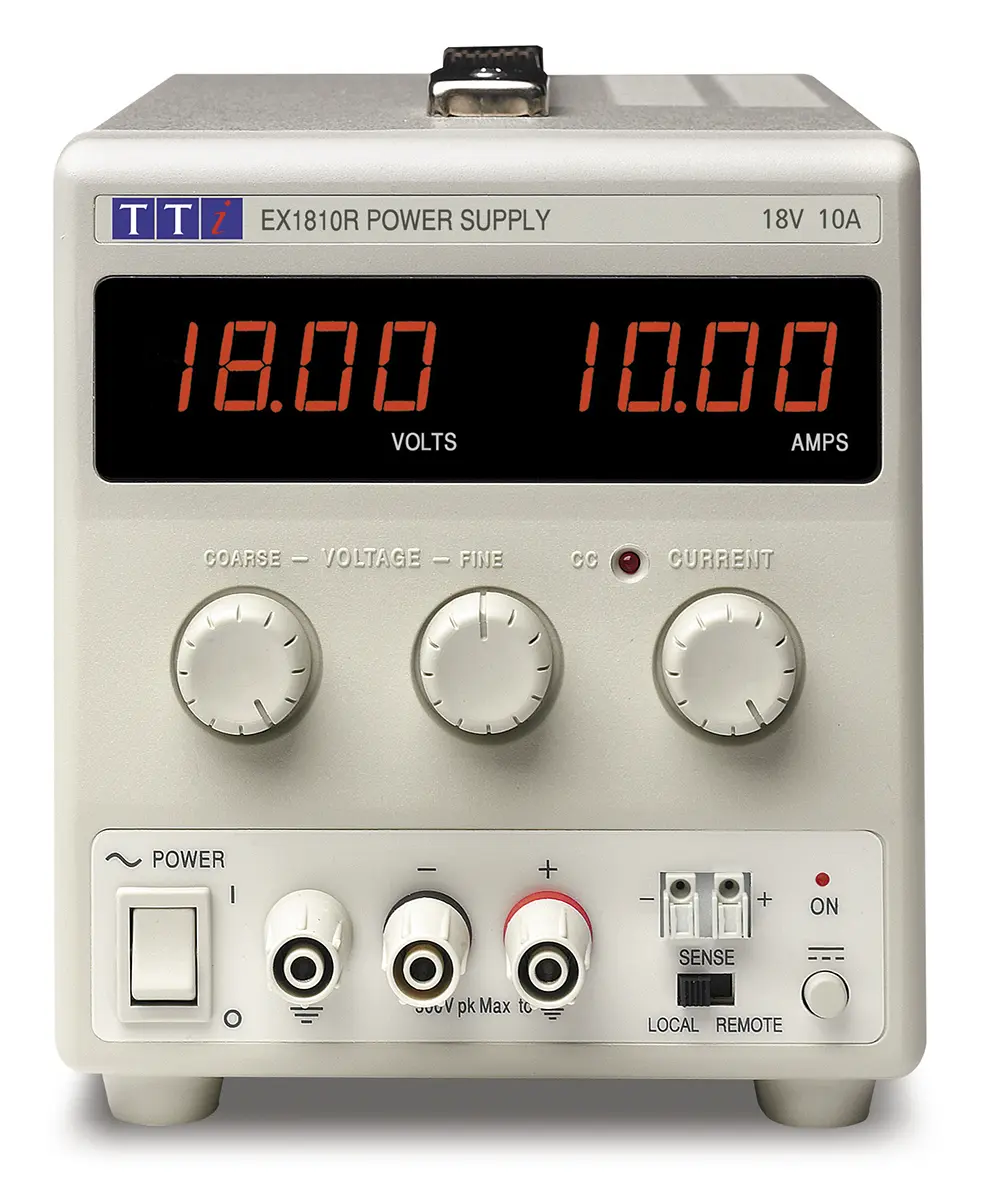 Produktfoto 1 von Aim-TTi EX1810R, Labornetzgerät 180W, 0 → 18V / 0 → 10A