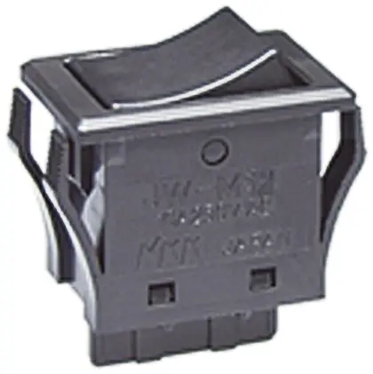Produktfoto 1 von NKK Switches Panel Wippschalter 1-poliger Umschalter Ein-Neutral-Ein Ein-Ein, 10A, IP66