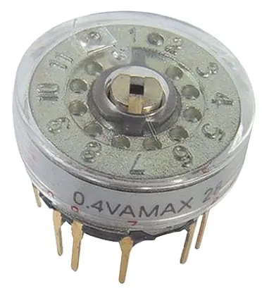 Produktfoto 1 von NKK Switches Drehschalter