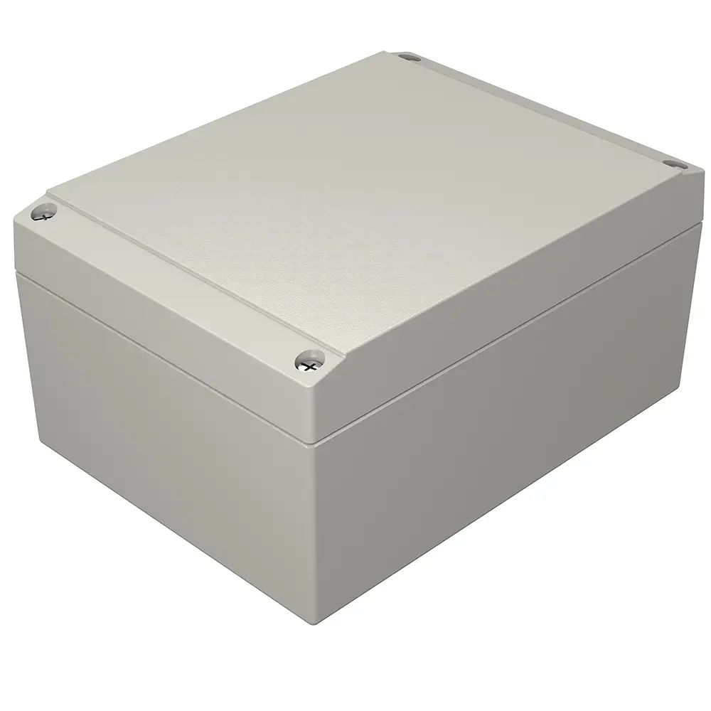 Produktfoto 1 von Rose Aluform; Gehäuse; Aluminiumdruckguss; Grau; IK09 IP66 Breite 120 mm Höhe 160 mm Länge 160 mm