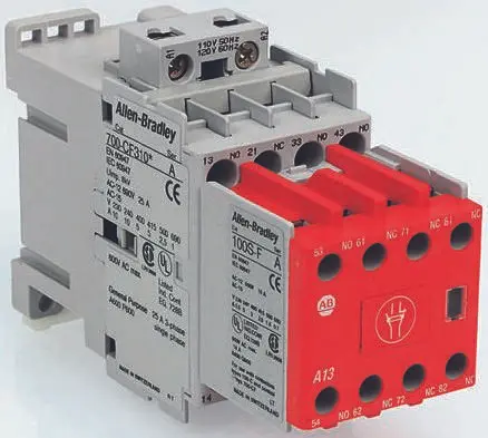 Produktfoto 1 von Allen Bradley 100S-C Schütz 230V ac-Spule, 3-polig, 525V ac / 16 A 110V 7.5 kW 5 Schließer, 3 Öffner Motorsteuerung,