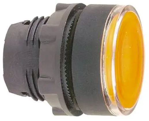 Produktfoto 1 von Schneider Electric Harmony Drucktastenkopf Ø 22 mm, Orange Tastend Rund Rund Kunststoff, IP66
