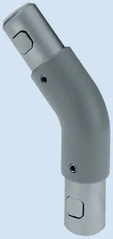 Produktfoto 1 von Rose+Krieger Verbindungskomponente, 45°-Steckverbinder, Steckverbinderhalterung und Gelenk für 40 mm 40 mm passend für