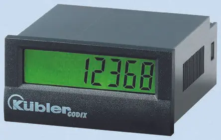 Produktfoto 1 von Kübler CODIX 136 Zähler Zähler LCD 8-stellig 30V dc, Frequenz, max. 12 kHz