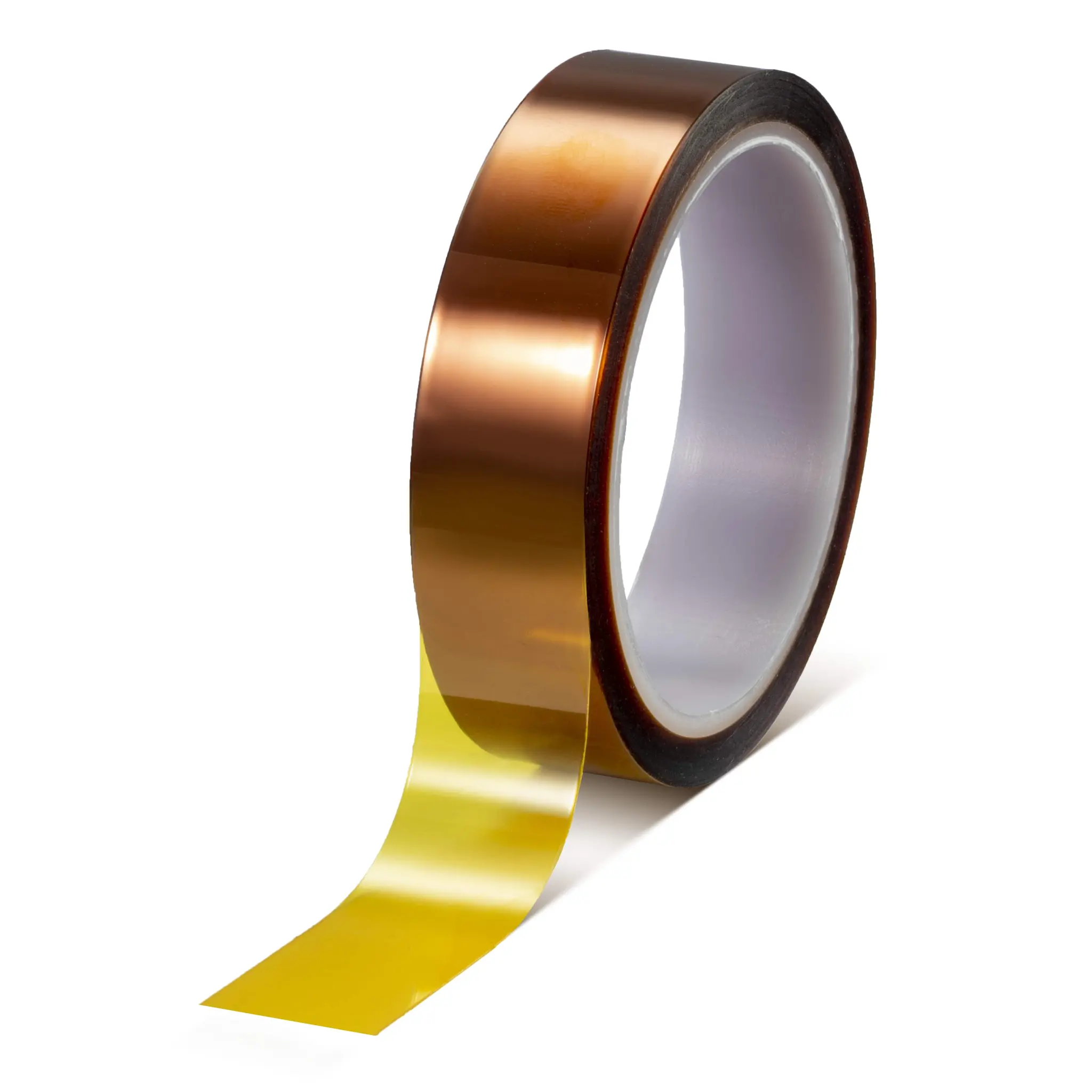 Produktfoto 1 von Tesa 51408 Tesa 51408 Kapton Abdeckband Orange, Stärke 0.07 mm Silikon-Kleber 19 mm x 33 m