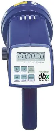 Wachendorff, Nova Strobe dbx Tragbares Stroboskop, max. ±0.002 %, 5 U/min /250000U/min, 30 fp/min