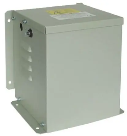 Produktfoto 1 von Carroll & Meynell 1 CM5000/WM0 Baustellentransformator 3 kVA, Primär 230 V ac / Sekundär 110 V ac, 31.81 A Festanschluss