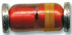 Produktfoto 1 von Vishay Zenerdiode Einfach 1 Element/Chip Oberfläche 12 V 5 % / 500 mW max, SOD-80 2-Pin