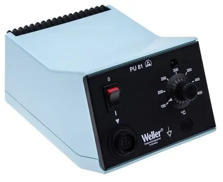 Produktfoto 1 von Weller PU 81 Lötstation-Versorgungseinheit, Typ F Löten 80 W / 230 V, 1-Kanal Analog