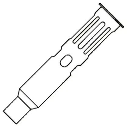 Produktfoto 1 von Weller 1 Ersatz-Heißluftdüse 4.7 mm, für WP60 Gaslötkolben