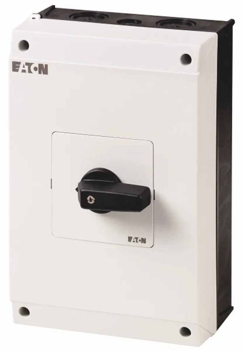 Produktfoto 1 von Eaton T5B Trennschalter 6-polig Oberfläche 63A 22 kW Schwarz IP65 3-phasig