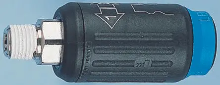 Produktfoto 1 von Legris Pneumatische Schnellsteckkupplung, Polymer verstärkt 1/4 in Stecker, R