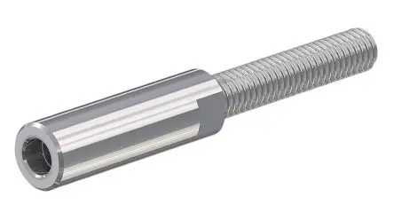 Produktfoto 1 von Staubli Kontaktstift, Silber, M4 55A, Ø 3 mm
